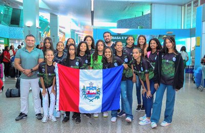 Escola Estadual Rosalvo Ribeiro representa Alagoas no Campeonato Brasileiro Escolar de Futebol Feminino