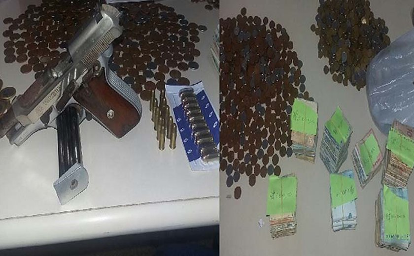 Operação da PM prende três e apreende 124 Kg de drogas em Maceió