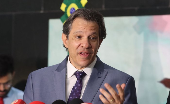 O ministro da Fazenda, Fernando Haddad O ministro da Fazenda, Fernando Haddad