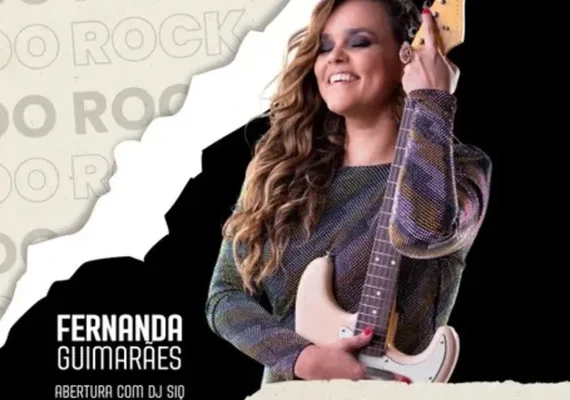 Fernanda Guimarães Agita Mês do Rock no Gira Mundo City Bar