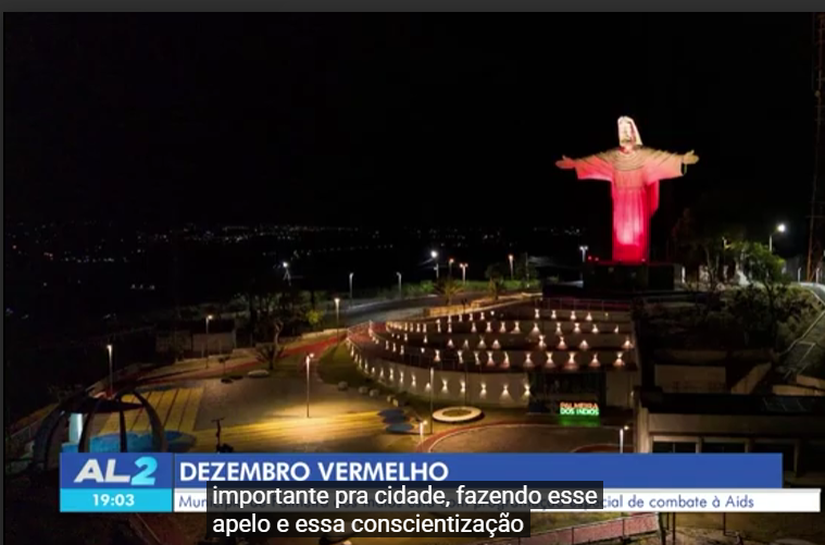 Campanha “Dezembro Vermelho” em Palmeira se destaca pela inovação e proatividade e aparece na TV Gazeta