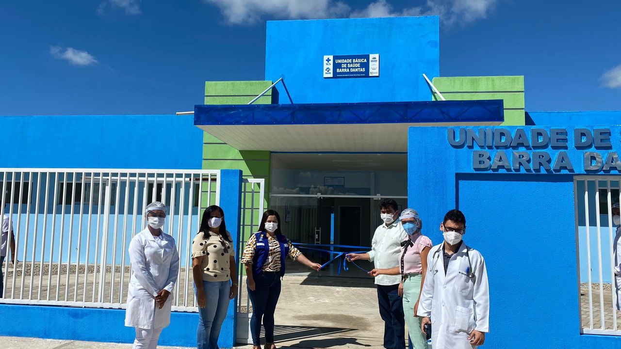 Prefeitura de Olho D´água Grande entrega nova UBS e reforma de escola na zona rural