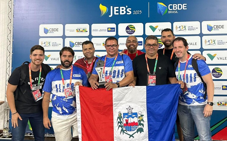 Alagoas encerra participação no Jogos Escolares Brasileiros com 33 medalhas