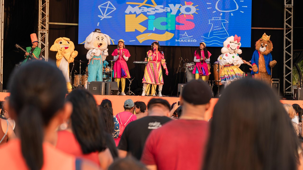 Festival Massayó Kids marcou fim de semana com alegria, diversão e brincadeiras