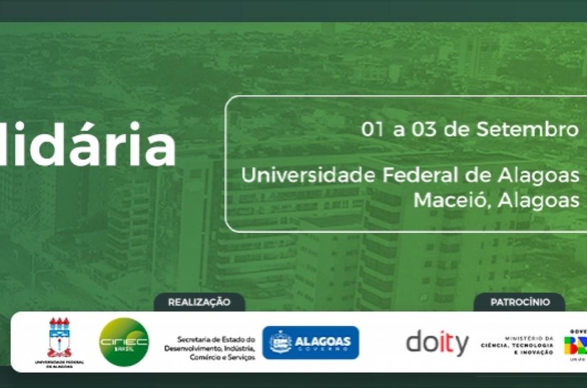 Congresso Brasileiro de Economia Social, Solidária e Cooperativismo será realizado em Alagoas