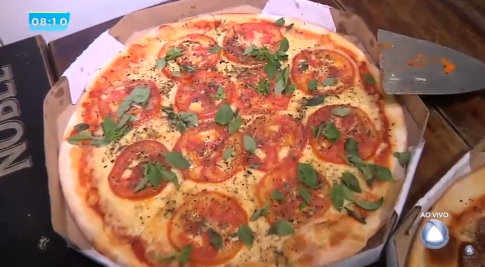 Dia da pizza / Foto: Reprodução da TV Atalaia