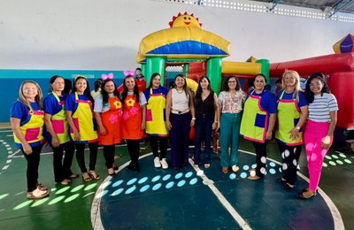 Programa Criança Feliz celebra o Dia das Crianças com uma tarde de alegria e integração, em Palmeira