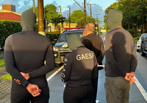 Gaesf cumpre mandados de busca, apreensão e bloqueio de bens em São Paulo e Alagoas