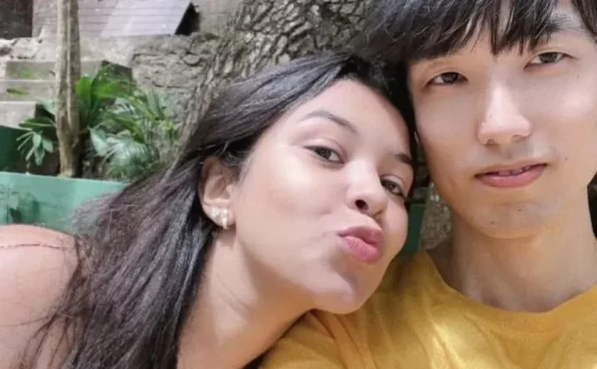 Coreano viaja por três dias para conhecer namorada no Ceará: “Ele gosta muito de feijão”