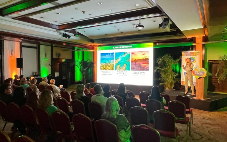 Alagoas participa de roadshow pela América do Sul em parceria com Embratur