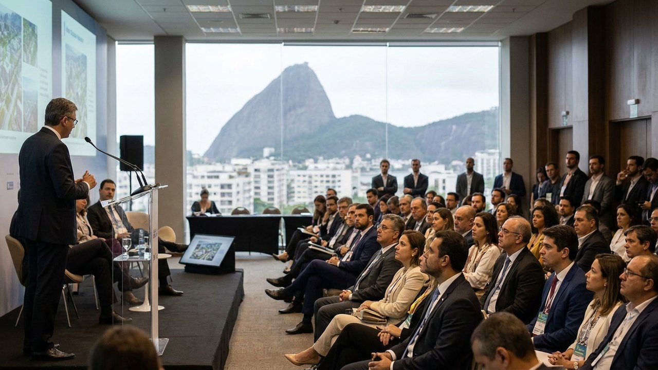Seminário sobre cidades sustentáveis reúne especialistas no Rio para discutir temas como adaptação climática, saneamento e mobilidade