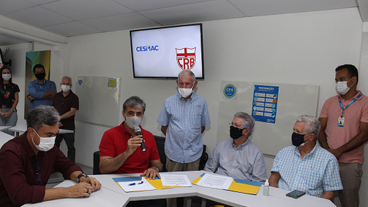 Cesmac firma importante convênio com o Clube de Regatas Brasil