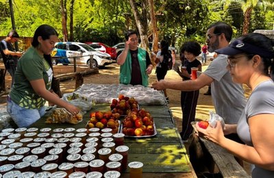 Primeira edição do Café no Parque atrai mais visitantes à reserva natural de Bebedouro
