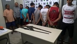 grupo preso em Dores 