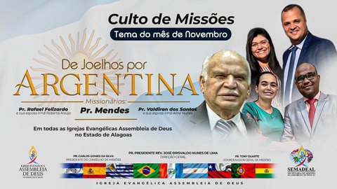 Culto de Missões - Acessível em Libras (12/11/2023)