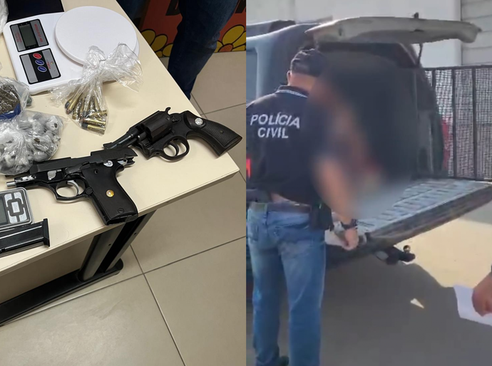 Polícia prende acusado de homicídio em Atalaia