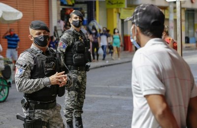 Polícia Militar vai às ruas para fiscalizar cumprimento das medidas de isolamento