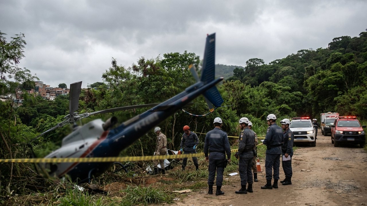 Rio concentra 71% dos incidentes com helicópteros no país