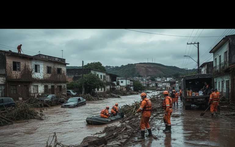 Chuvas deixam 14 mortos em Juiz de Fora; cidade decreta estado de calamidade pública