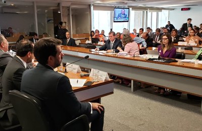 Em Brasília, Jó Pereira pede decretação de estado de calamidade no Pinheiro 