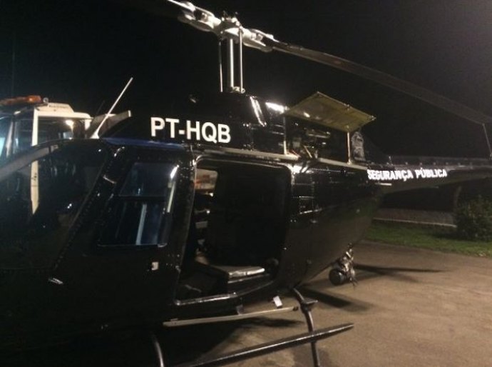 Patrulhamento aéreo localiza moto roubada em Arapiraca