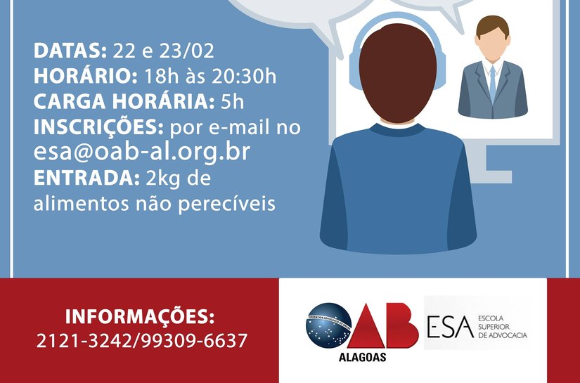 ESA realiza curso de Coaching de Comunicação e Expressão para advogados