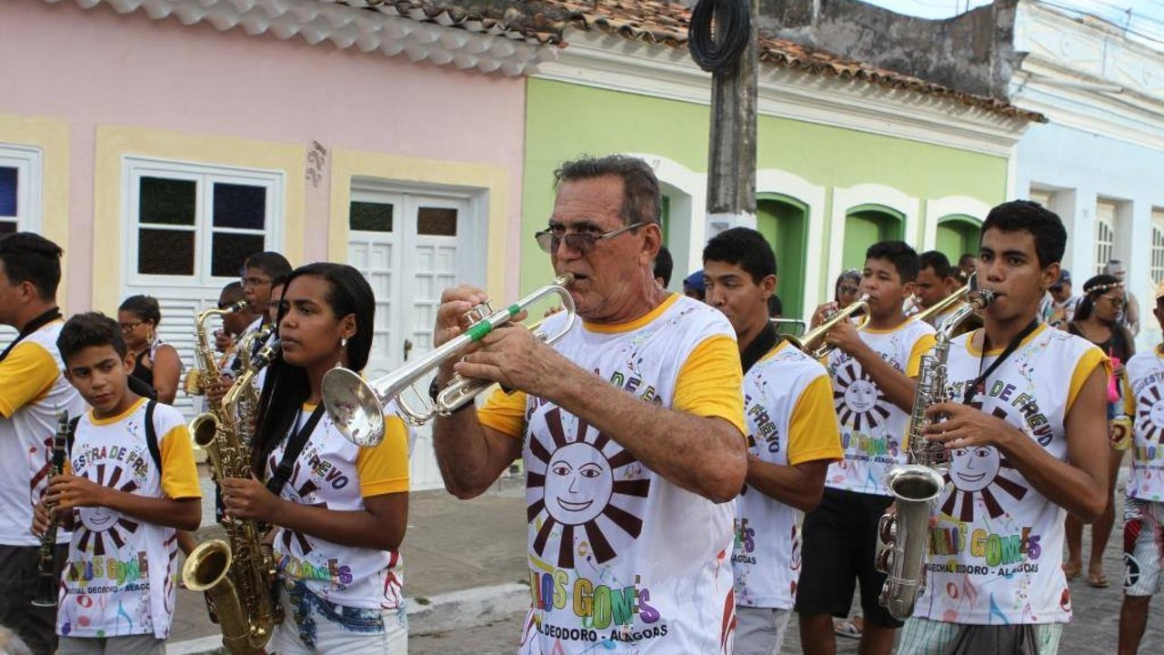 Com apoio do Governo de Alagoas, Encontro de Bandas é realizado em Santa Luzia do Norte