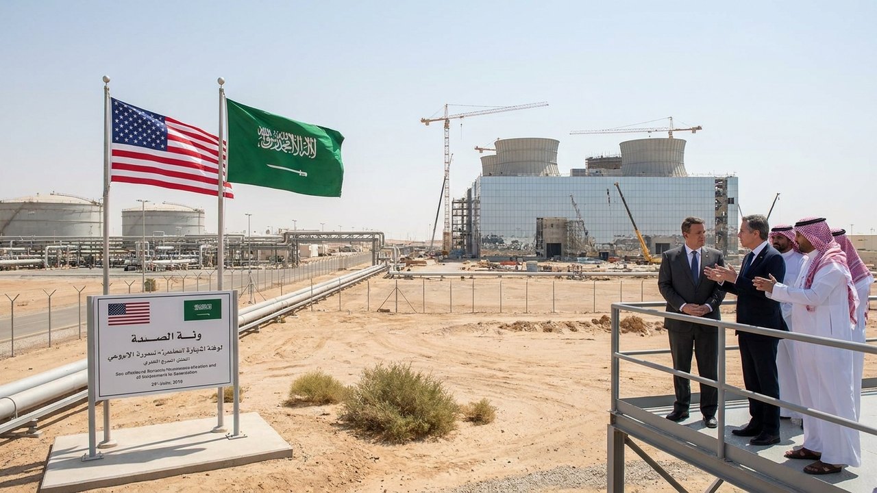 Do petróleo ao átomo: o que está por trás do acordo entre EUA e Arábia Saudita?
