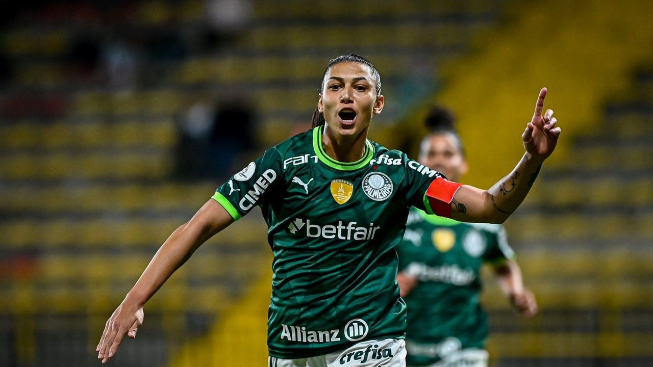 Palmeiras goleia Olimpia e avança à semifinal da Libertadores feminina