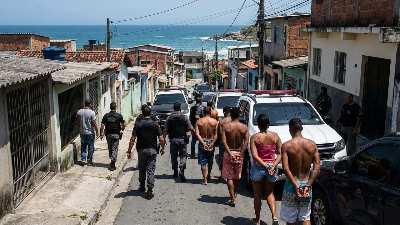 Polícia prende 'família do crime' ligada ao TCP, em Cabo Frio