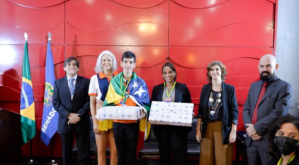 Aluno sergipano é empossado como Jovem Senador 2022 em Brasília