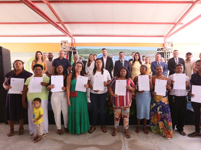 TJAL entrega cerca de 30 títulos de propriedade a famílias em Belo Monte