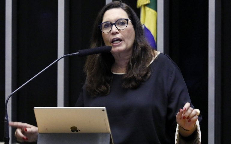 Em ato pró-Silveira com críticas ao STF, Kicis fala em exército verde e amarelo