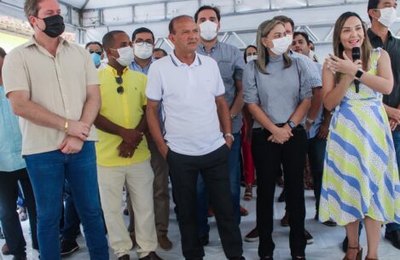 Prefeita de São Luís do Quitunde celebra seu aniversário inaugurando obras na cidade