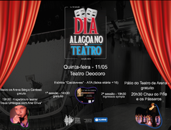 Programação em homenagem ao Teatro movimenta o Complexo Cultural Teatro Deodoro Divulgação