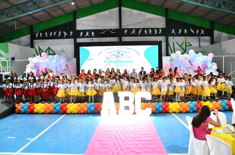Educação de São Miguel dos Campos realiza festa de Formatura do ABC para mais de 700 crianças