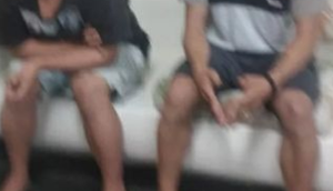 Dois homens são detidos após pagar entregador de bebida com nota falsa em Lagarto / Foto: Foto: Polícia Militar/SE