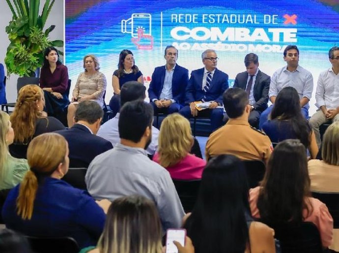 Vice-presidente Otávio Lessa participa do lançamento da Campanha de Combate ao Assédio Moral