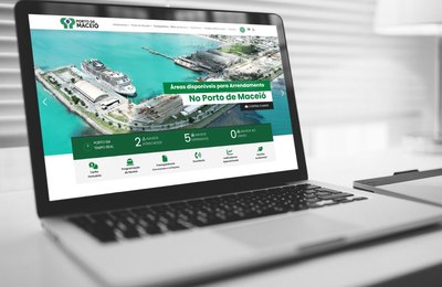 Porto de Maceió lança novo site e moderniza acesso à informação