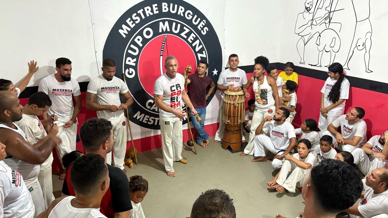 Projeto Ecoar promove roda de capoeira aberta à comunidade no CT Muzenza Alagoas