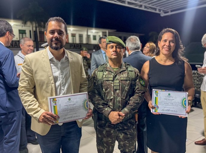 Semsc recebe Certificado “Amigo do Batalhão” durante os 187 anos do 59º BIMtz