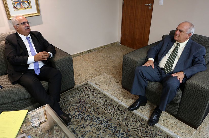 Rogério Teófilo assegura parceria com o presidente do Judiciário alagoano