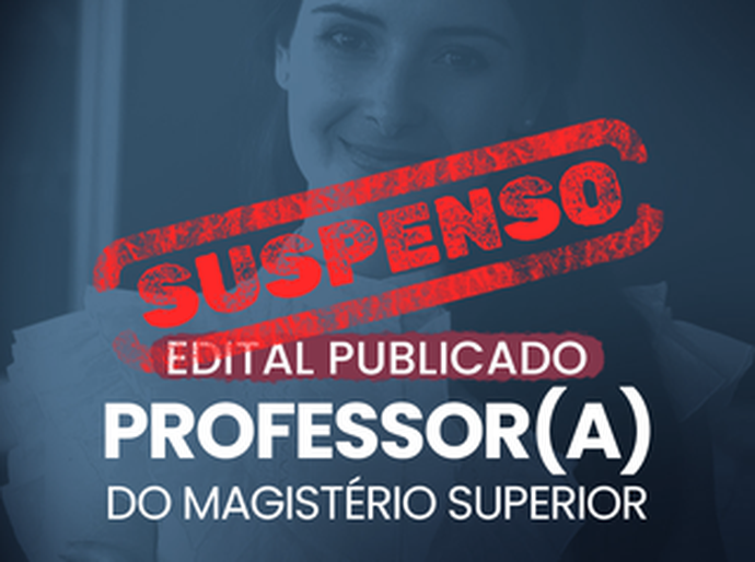 Ufal suspende concurso público para docente por tempo indeterminado