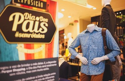 Parque Shopping lança exposição com inspirações para o Dia dos Pais