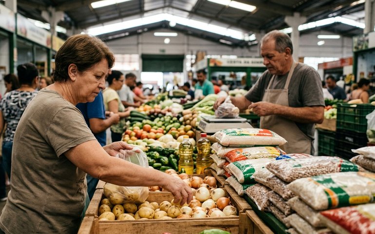 Cesta básica sobe nas 27 capitais em abril e amplia pressão sobre renda das famílias