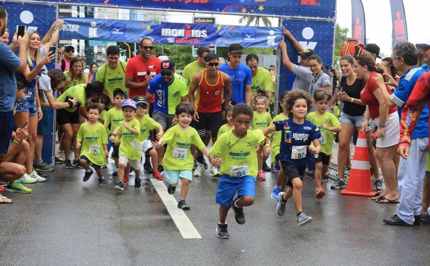 Maceió recebe IRONKIDS neste sábado (6) na Praia de Pajuçara