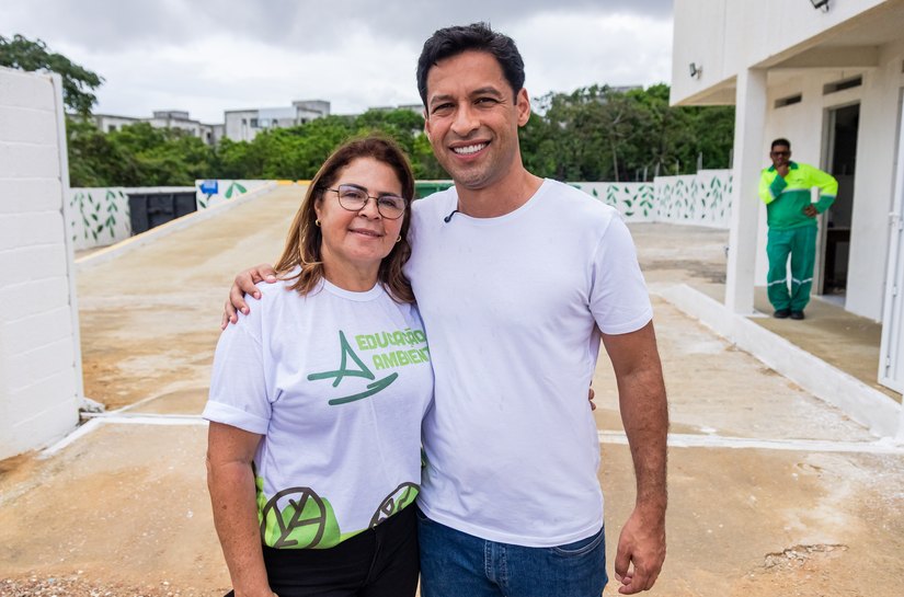 Prefeito Rodrigo Cunha entrega novo Ecoponto no Petrópolis e reforça combate ao descarte irregular em Maceió