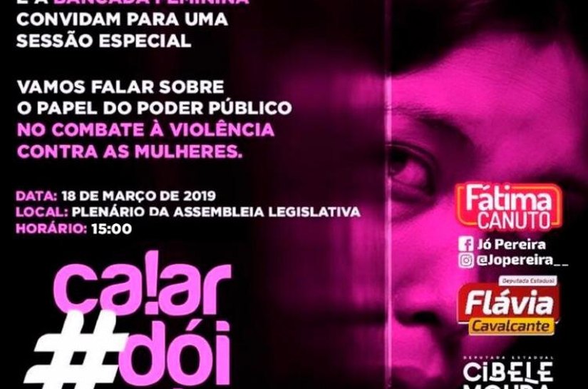 Rede de enfrentamento à violência contra as mulheres será debatida em sessão especial