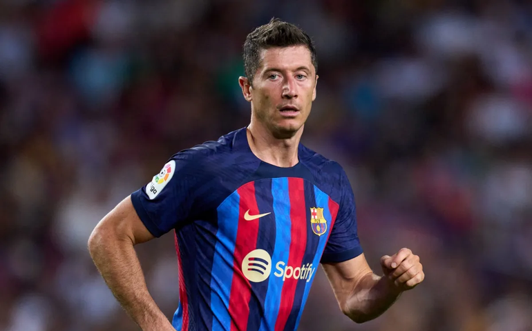 Lewandowski diz que já esperava ‘temporada dura’ no Barcelona: ‘É preciso tempo’