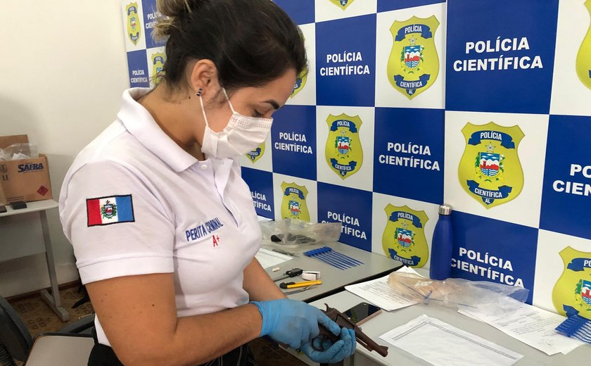 Instituto de Criminalística de Maceió examina mais de 500 armas em três mutirões de balística